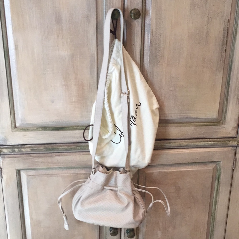 Cole Haan crossbody drawstring bag